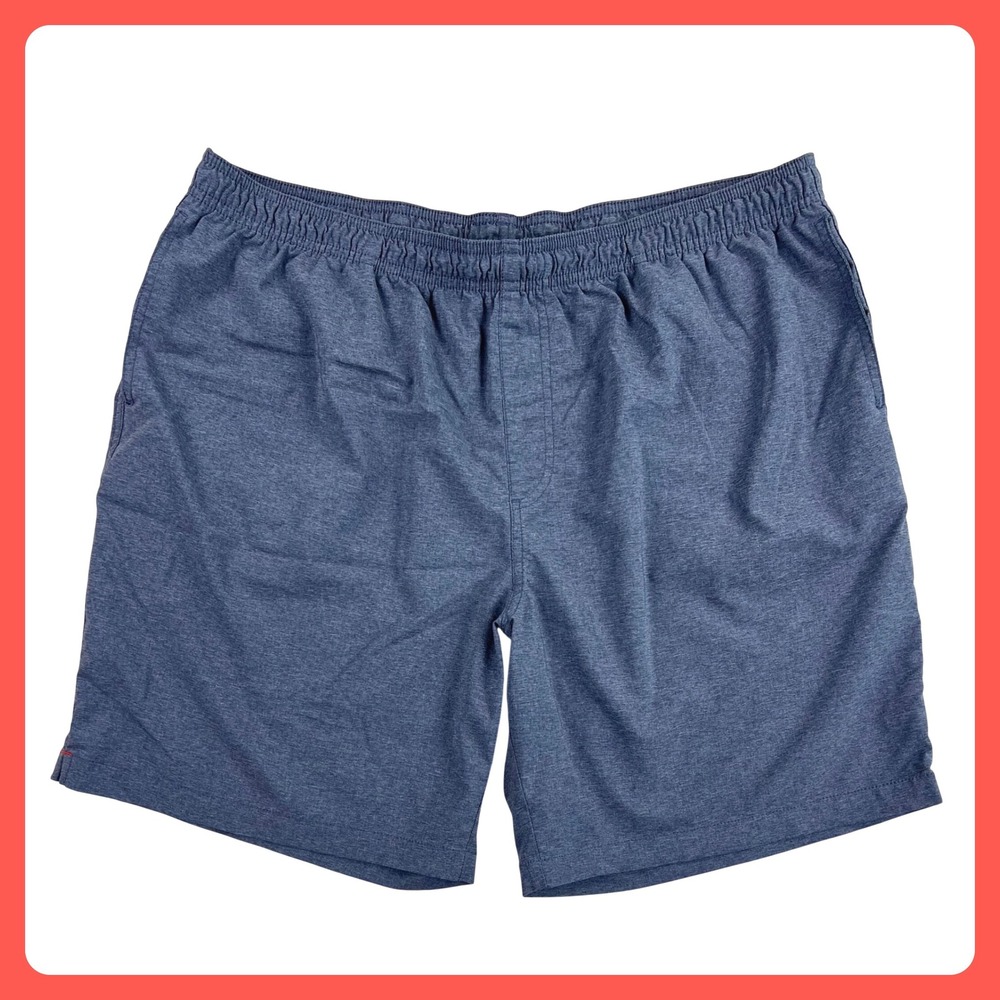 Chubbies Sport Shorts Swim Trunks‎ Men's 2XL Blue Stretch 7" Pockets No Liner